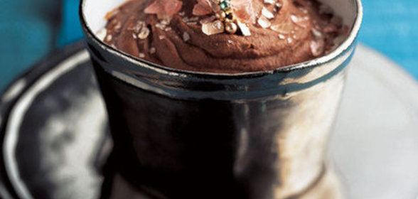 Шоколадно-ванильный мусс