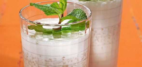Банановый коктейль с медом