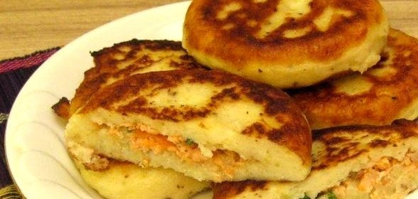 Картофельные зразы с рыбой