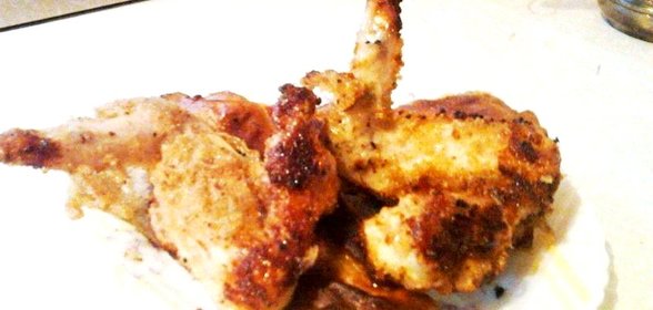 Крылышки в панировке