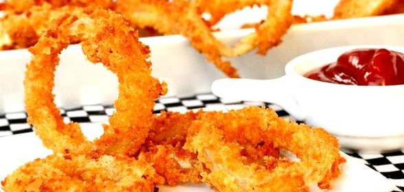 Луковые кольца к пиву