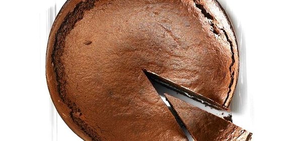 Пирог из черемуховой муки