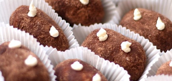 Пирожное картошка из панировочных сухарей