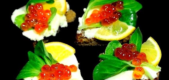 Бутерброды с маскарпоне