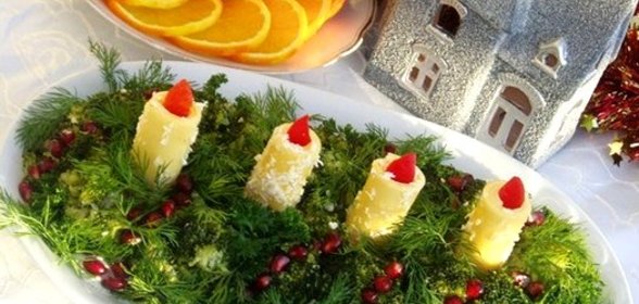 Новогодний салат Адвент