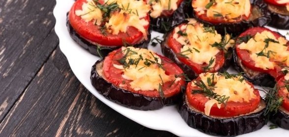 Баклажаны с сыром