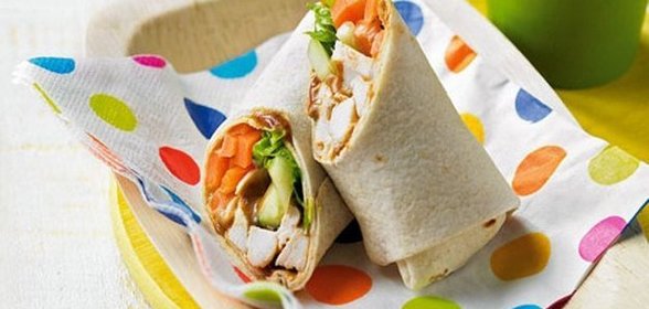 Роллы с курицей
