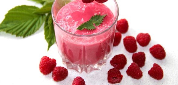 Малиновый смузи