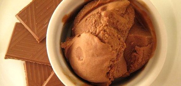 Хмельное шоколадное мороженое
