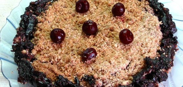 Вишнёвый крамбл