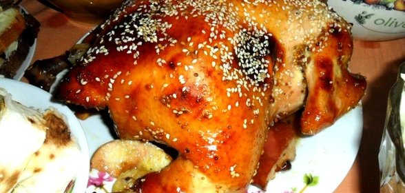 Курица в медовом соусе