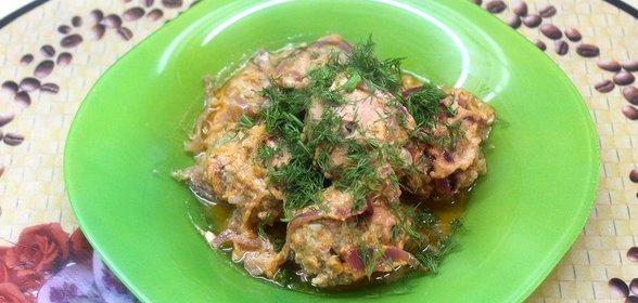 Свиные тефтели в соусе