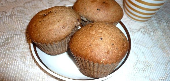 Постные кофейные кексы