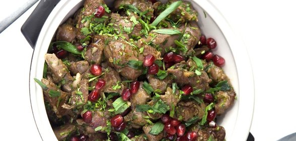 Кучмачи из куриных потрохов