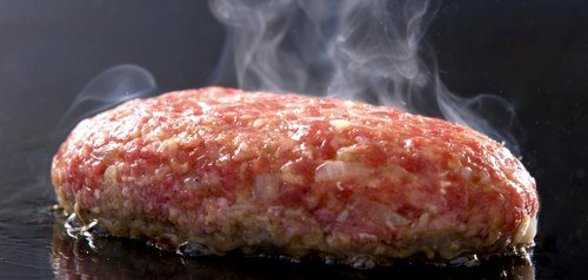 Домашняя котлета для бургера с зеленым луком и овсянкой