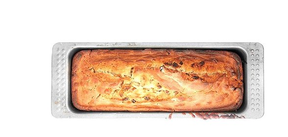 Кекс с сиропом из топинамбура и золотым изюмом