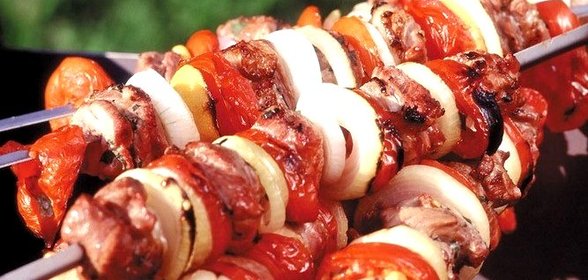 Шашлык из свиной шеи