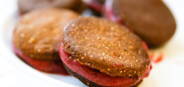 Печенье с амарантом и ржаной мукой