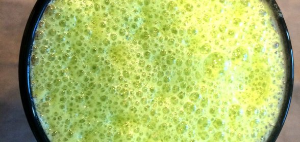 Ананасовый смузи корном