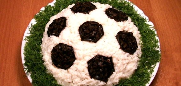 Салат «Футбол»