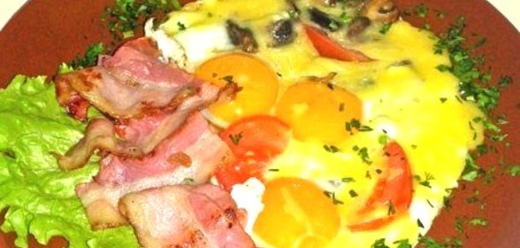 Яичница овощная по‑итальянски