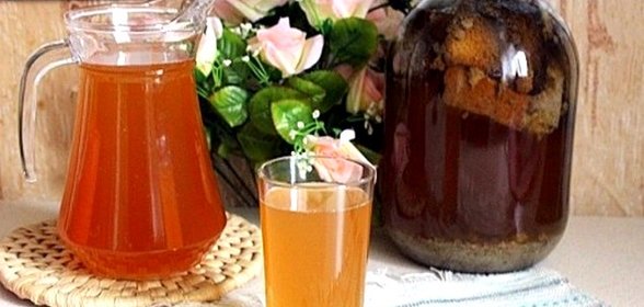 Квас в домашних условиях из ржаного хлеба