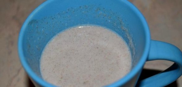 Банановый коктейль от кашля