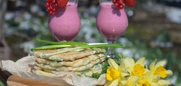 Плацинды с творогом