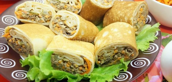 Блины с печенью «Закусочные»