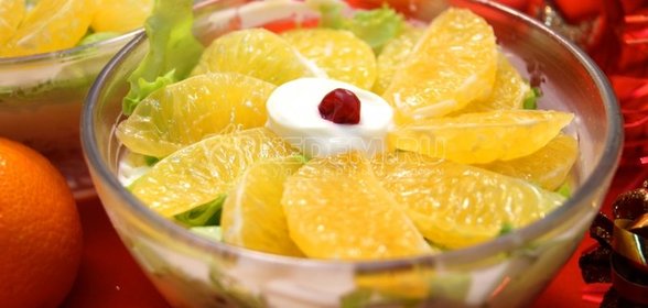 Апельсиновый кисель