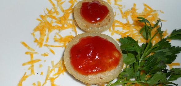 Луковые колечки с мясом Любимой маме