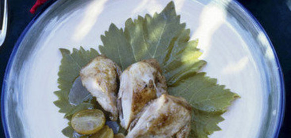 Перепелка с виноградом