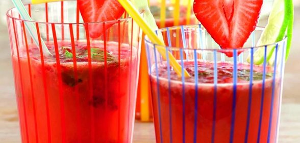 Клубничный мохито