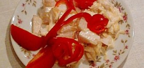 Салат из груш с сыром