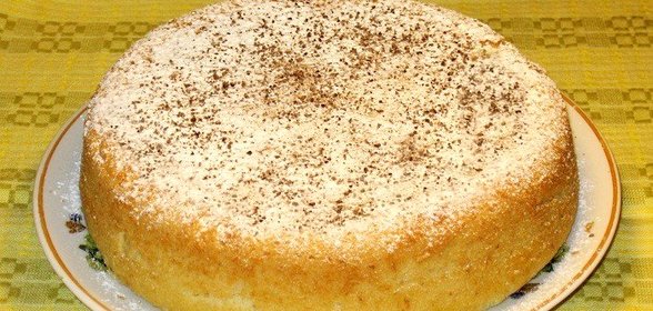 Запеканка с яблоками в мультиварке