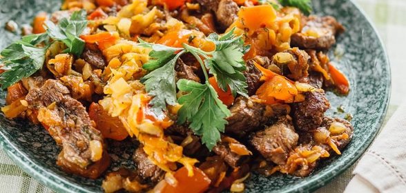 Чай с апельсином и мятой