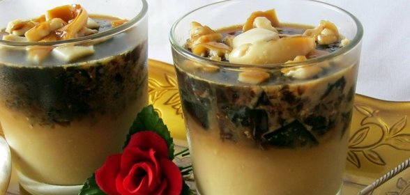 Желе Кофе в молоке