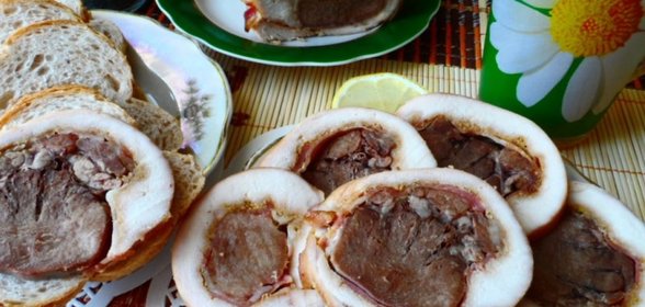 Мясной рулет Два в одном