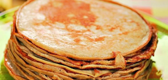 Блины с бананами