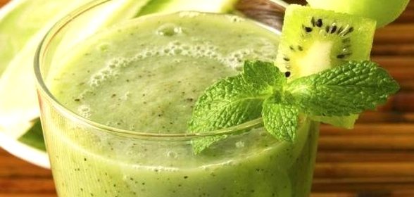 Жиросжигающий зеленый коктейль