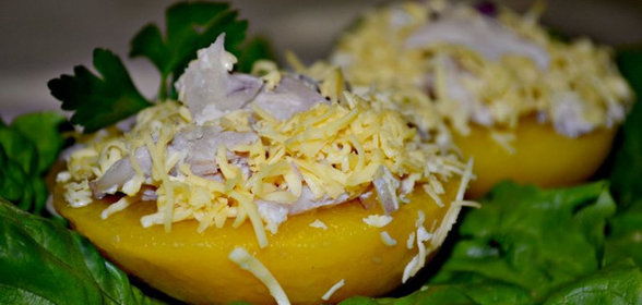 Фаршированные персики