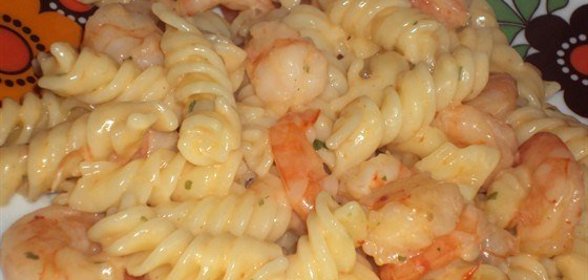 Спагетти с креветками по‑креольски