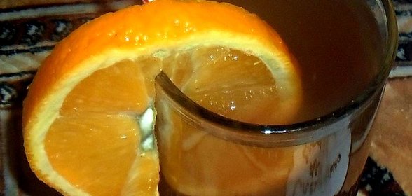 Компот из сухофруктов и цитрусовых