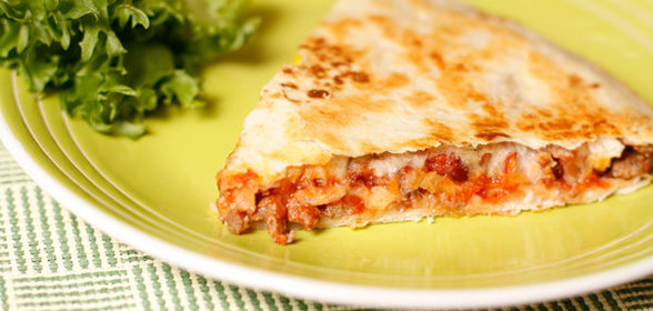 Кесадилья с мясом