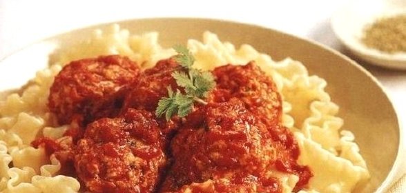 Куриные тефтели с рисом