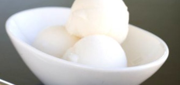 Лимонно-лавандовое мороженое (Gelato)