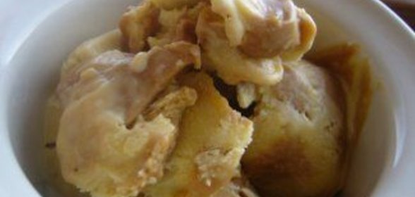 Домашнее мороженое Как-бы Сникерс