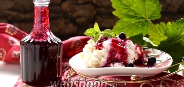 Смородиновый сироп