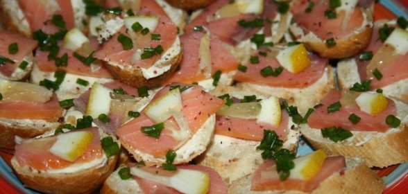 Бутерброды с рыбой Любимые