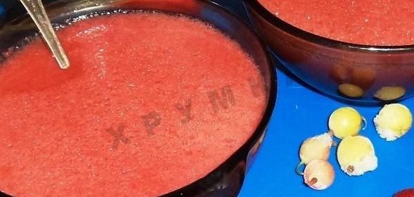 Кисель из клубники